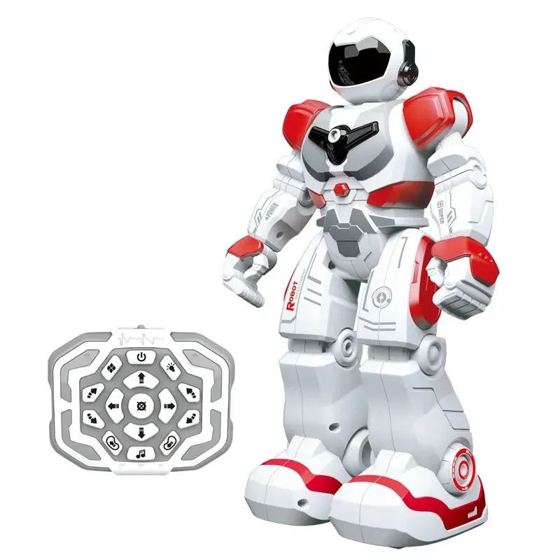 卸売キッズリモートコントロールウォーキングロボット赤外線リモートコントロールロボットおもちゃロボットおもちゃ2024