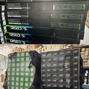 Pellicola Adesiva per Auto Cromata Satinata Rosso Romano Borgogna Nero Senza Bolle d'Aria <span class=keywords><strong>Vinile</strong></span> per Wrapping Auto Rosso Scuro - Product Image 6