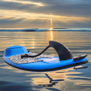 Planche de surf Jetsurf en fibre de verre de haute qualité 12V 7A, colorée et élégante, planche à pagaie en carbone pour les sports nautiques en mer - Product Image 1
