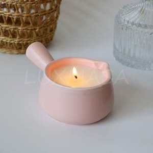 Vela de Masaje Aromática Orgánica de Lavanda, Mini Velas de Cera de Soja de Lujo para Masaje Corporal y Baño - Product Image 5