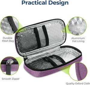 Étui de transport isotherme pour insuline avec 2 blocs réfrigérants de 90 g approuvés par la TSA, compact pour la vie quotidienne et les voyages - Product Image 3