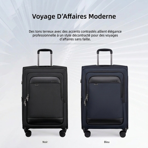 Arctic Hunter Valise Trolley Polyester Haute Qualite Bagage <strong>Voyage</strong> 4 Roues Durable Separation Humide Seche 18 24 28 Pouces - Product Image 5