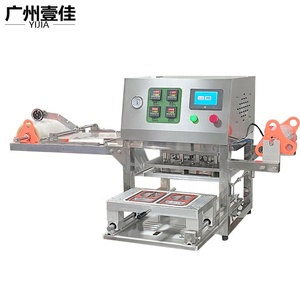 Tự động cơ khí hộp nhựa khay niêm phong máy cho nước giải khát bao bì thực phẩm áp lực cao nhiệt độ phim Nắp Hệ thống con dấu - Product Image 6