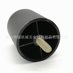 Plastic Furniture <b>Leg</b> 60*37 Black PP Material <b>Sofa</b> Parts Easy Installation - Product Image 4