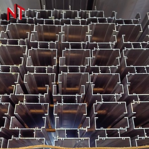 Venta caliente NT Precision Cut <span class=keywords><strong>100x100</strong></span> Acabado pulido de extrusión de aluminio abatible para construcción de edificios industriales - Product Image 1