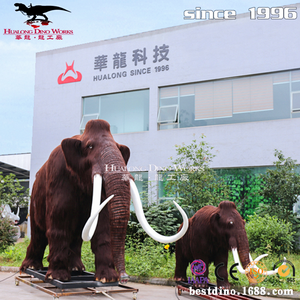 Estatua de animal animado como Mamut de la estatua de animal del zoológico a la venta - Product Image 2