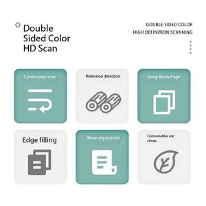 Keda i2800 tốc độ cao cuốn sách & máy quét tài liệu với giao diện USB công nghệ CCD trong kho bảo hành 3 năm - Product Image 3