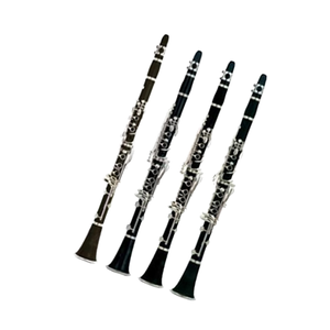 Clarinete de baquelita brillante de 17 teclas con opción de tono BB para más accesorios - Product Image 1