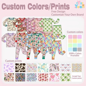 Styles et motifs personnalisés, fabricants de pyjamas pour enfants pour Noël, la Saint-Patrick, Pâques, pour des ensembles de vêtements personnalisés pour filles - Product Image 3