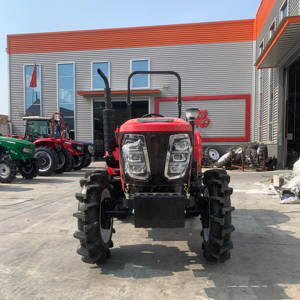 Tractor agrícola fabricado en China, específico para granjas, con tracción en las 4 ruedas (4x4), 90HP / 100HP / 120HP / 140HP / 160HP, con cargador frontal. - Product Image 3