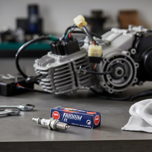 Bujía Yamaha Cygnus Rs 125 Iridium CR7EIX para Sistemas Eléctricos y de Encendido de Motocicletas - Product Image 3
