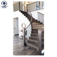 Escalier en spirale circulaire moderne en aluminium, personnalisable et assemblé, pour intérieur – Nouveauté très demandée