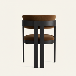 Vesper Solid Wood Black Dining Chair Contemporary Farmhouse Extendable Modern <b>Home</b> Dining Office Living Room <b>Furniture</b> Design - Product Image 4