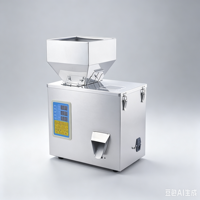 Halbautomatische Intelligente Quantitative Abfüllmaschine für Kaffeebohnen, Kakaopulver, Gewürze in Flaschen und Dosen mit Wiegefunktion