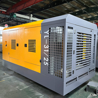 Personnalisation d'usine YOULI-31/25 25 bar 1100cfm compresseur d'air à vis diesel compresseur d'air fixe pour l'exploitation minière