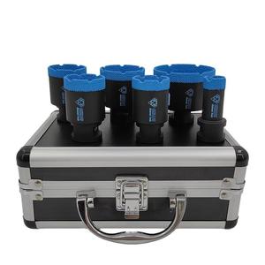 Kit de 6 scies cloches diamantées Arix pour carrelage, céramique, marbre, grès et quartz, avec embout M14 brasé sous vide - Product Image 3