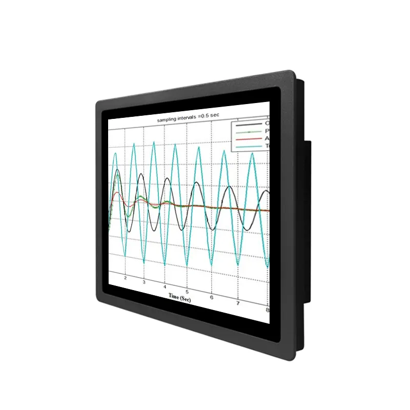 KINGONE komputer tablet tanam kapasitif, Panel layar sentuh Industri tahan air IP65 15.6 19 inci jendela PC/Android/Linux
