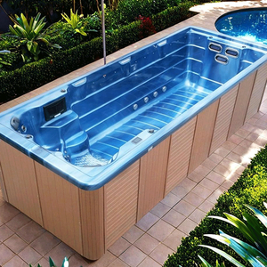 Hot Tub for Spa Pool <b>Controller</b> with Balboa <b>Thermostat</b> Contemporary Design Outdoor Use Freestanding Acrylic Spa Tub 33 Jets - Product Image 3