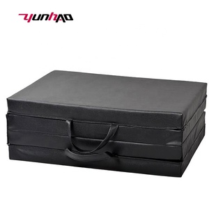 <strong>Custom</strong> Logo Eco-Friendly PVC PU <strong>Foam</strong> 5cm Thick Fold Out Fitness Gymnastics Exercise <strong>Mat</strong> for Gym Use - Product Image 6