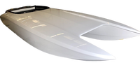 Nouvel Arrivage Bateau Solo Skiff de Pêche en PE/LLDPE/HDPE Rotomoulé de 3,05 m (10 pieds) d'épaisseur 10-12 mm, Produit Moulé pour Usage Domestique