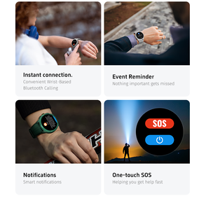 Reloj Inteligente Starmax <span class=keywords><strong>RACER</strong></span> 4 con IA, Pantalla AMOLED, Responde Llamadas, Resistente al Agua IP68, Monitor de Sueño 24 Horas, Frecuencia Cardíaca/Oxígeno en Sangre, Rastreador de Actividad Física - Product Image 3