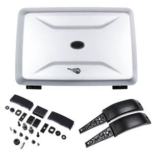 Box Portabagagli Laterale per Auto, Borsa per Portapacchi per <span class=keywords><strong>Discovery</strong></span> III/IV J-5563, Dispositivo di Fissaggio Esterno in Lega di Alluminio, Cassetta degli Attrezzi - Product Image 3
