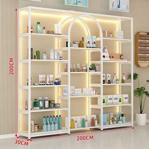 Exhibidor de Almacenamiento Moderno para Salón de Belleza, Salón de Masajes y Tienda Minorista, Gran Venta - Product Image 5