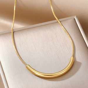 Collar Minimalista Transfronterizo, Fotos de Producto Profesionales Confiables, Acabado Resistente al Sudor, Sin Níquel, Ideal para Regalo - Product Image 2