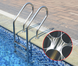 <span class=keywords><strong>Échelle</strong></span> <span class=keywords><strong>de</strong></span> <span class=keywords><strong>piscine</strong></span> décorative et moderne à <span class=keywords><strong>3</strong></span> étages, repose-main, pour piscines encastrées - Product Image 4
