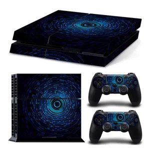 HONSON Hochwertige drahtlose Spiel-Controller-Skin-Aufkleber-Dekoration für PS4 Slim-Stil-Konsole-Skin für PC neu und bunt