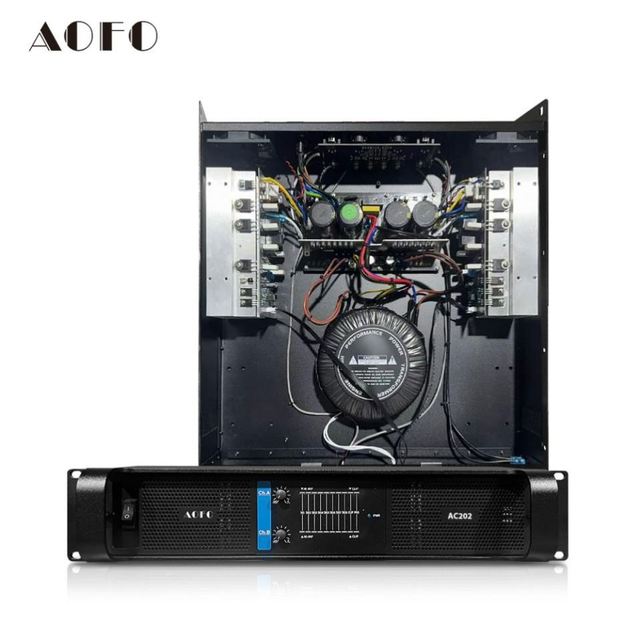 Hot Selling High-Fidelity Stable Power Amplifier 2U Class H Power Amplifier Professional Audio Power Amplifier With Low Price