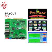 Carte mère de machine de jeu d'arcade Pot O Gold 595 T340 avec 90% de partage des profits, modèle Jamaïque High Hold Profit POT of Gold 595