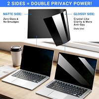 Protector de Pantalla de Privacidad para Computadora de 13 y 13.3 Pulgadas, Película de Protección Ocular Antideslumbrante, Filtro de Privacidad para Monitor de Computadora