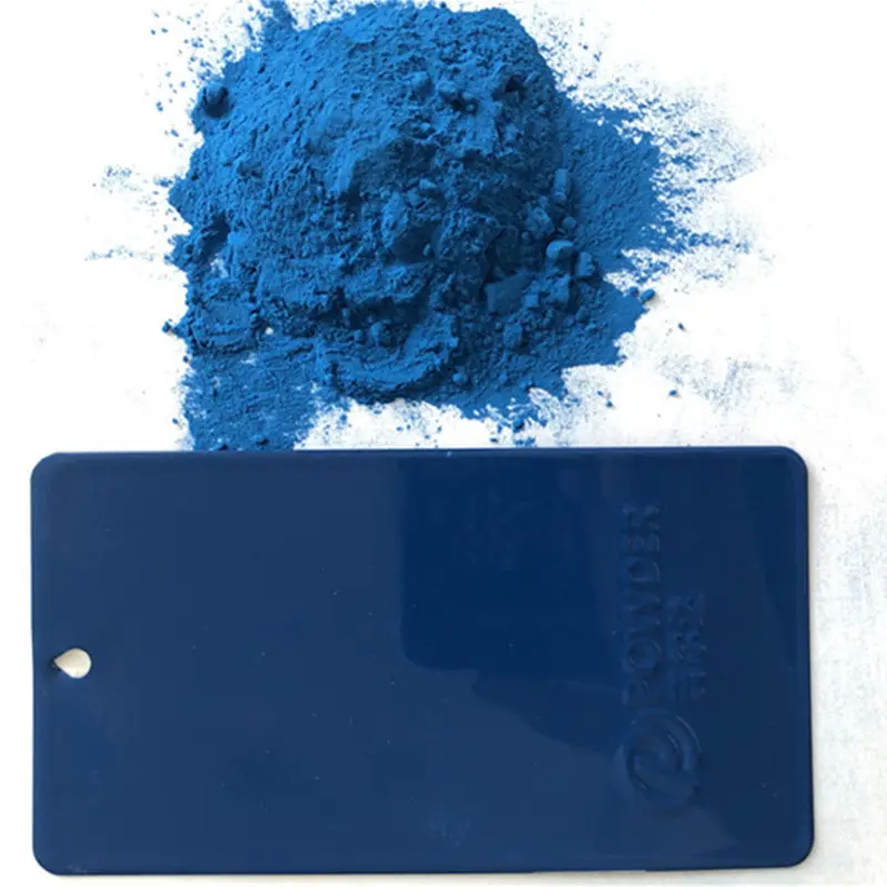 RAL 5005 blue color epoxy polyester powder coating powder powder coat paint