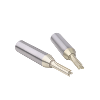 Fraise à rainurer droite personnalisée en acier au tungstène, insert en carbure monobloc, profil TCT, pour fraiseuse CNC, fraises à bois, fraise à rainurer