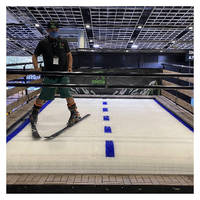 Simulateur de ski SNOW MONKEY 3*3m pour entraînement intérieur toutes saisons, machine de piste sèche pour adolescents