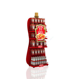 ขาตั้งแสดงซอสมะเขือเทศโลหะสำหรับซอสแบบกำหนดเองได้ - Product Image 3