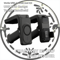 Lecteur RFID portable UHF longue portée R7 WIFI Type C BLE 5.0 / Palm OS / Impinj E710 6 pouces en stock