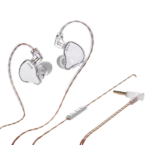 Nouveaux écouteurs intra-auriculaires filaires, écouteurs musicaux universels pour l'écoute quotidienne de la <span class=keywords><strong>musique</strong></span>, écouteurs filaires avec microphone pour unisexe - Product Image 1