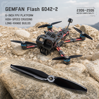Hélices de drone GEMFAN 6042-2, 6 pouces, PC, haute efficacité, hélices de drone FPV, pas de 4,7, 2CW 2CCW, ensemble pour drone FPV longue portée