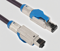Kabel Ethernet Cat 8 kualitas tinggi 40gbps 2000mhz Internet Cat8 kabel Patch jaringan Lan Cat8 kabel Ftp kabel Lan Sftp UTP Sstp