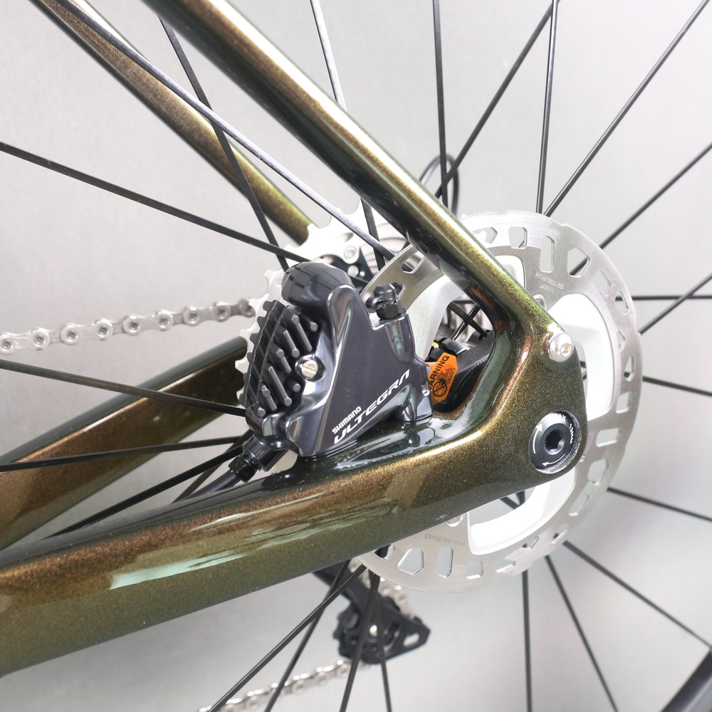 ロードバイク用カーボンフォーク フラットマウントディスク