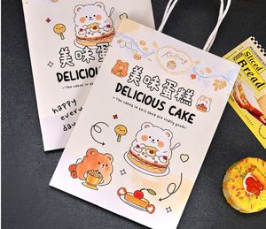 Thân thiện với môi phân hủy sinh học cấp thực phẩm Kraft túi giấy với logo tùy chỉnh cho bánh và siêu thị sử dụng - Product Image 2