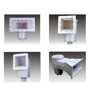 ABS واسعة الفم مقشدة بركة المياه تركيب التبعي تسرب مقشدة - Product Image 4