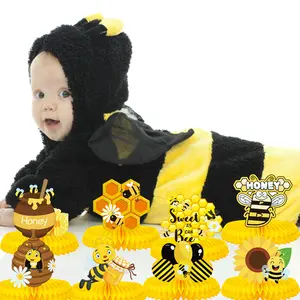 honey bumble bee/ bee centerpieces stick/ bee decoration/ bee decor/hive