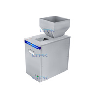 Machine de pesage et de remplissage semi-automatique à moteur PLC LT-W200N 200g pour granulés, grains de café, cacahuètes, amandes, noix, emballage en cartons