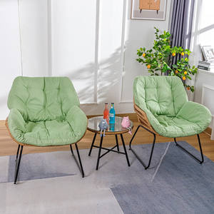 <b>Garden</b> Rattan <b>Chair</b> Folding <b>Table</b> <b>and</b> <b>Chair</b> Combination Rattan <b>Chair</b> Outdoor Leisure <b>Small</b> Coffee <b>Table</b> - Product Image 4