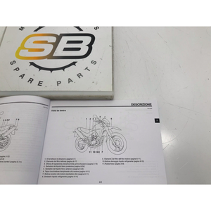 Manuale e Manutenzione Yamaha XT660R XT660X 5VK F8199 H1 - Product Image 5