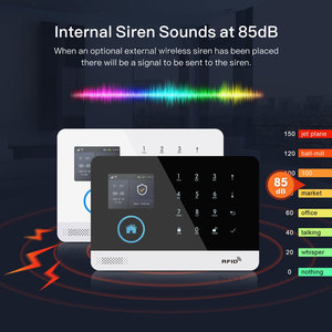 プレミアム品質スマートWiFi Tuya多言語対応アプリ制御双方向インターホン<span class=keywords><strong>GSM</strong></span>アラームシステム（改ざん防止機能付き）PST-WG103-4G - Product Image 5