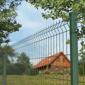 Clôture en treillis soudé 3D galvanisé à chaud, robuste, avec revêtement en poudre, pour ferme, jardin, parc, usine - Product Image 3